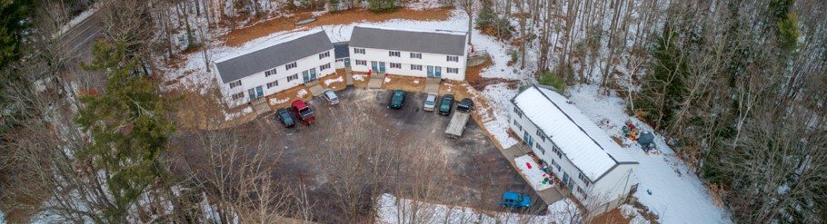 Hilltop, Hollis, aerial